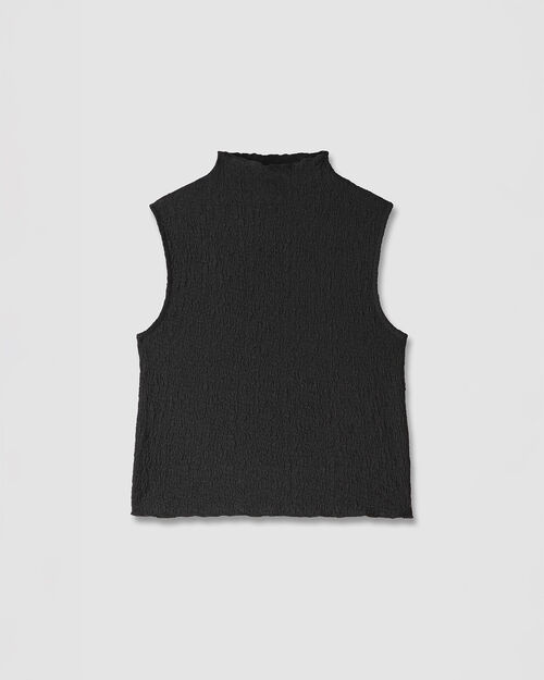 Top Negro Textura